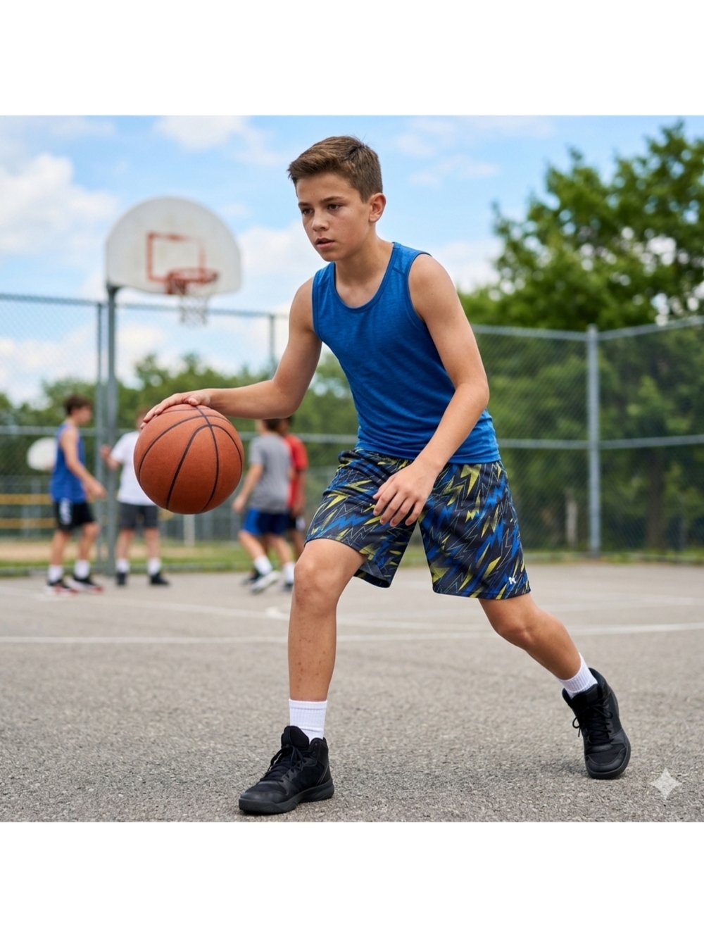 Mambo Youth Boy Athletic Shorts